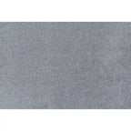 Mesita de noche Glam gris de 3 cajones con acabado de terciopelo, para 1