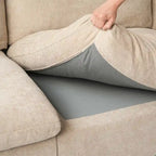 Sofá Seccional Modular de Lino Khaki con Otomana – 2/3/4 Asientos
