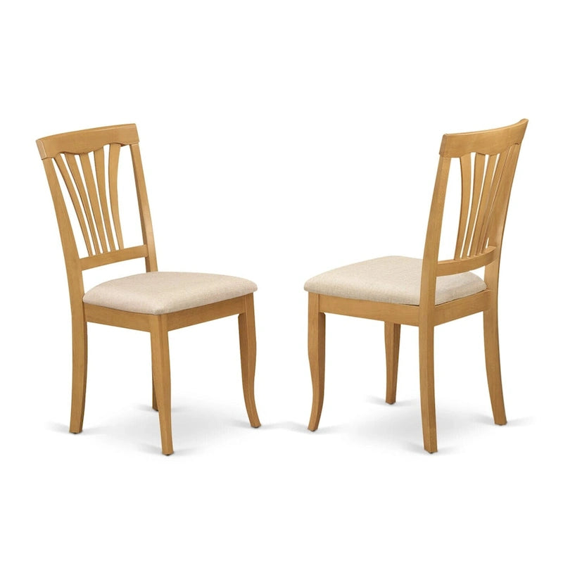 Juego de comedor ovalado de roble, 9 piezas, para 8 personas