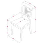Juego de comedor ovalado de roble, 9 piezas, para 8 personas