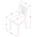 Juego de comedor ovalado de roble, 9 piezas, para 8 personas