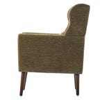 Sillón Acento Mid-Century con Cojín Lumbar, Asiento Individual, Varios Colores