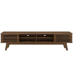 Mueble de TV Mid-Century de Nogal Marrón, 70", Individual