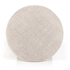 Puf otomano Wheat Drum con base en X, asiento individual