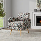 Sillón decorativo con estampado Prism, un asiento, varios colores