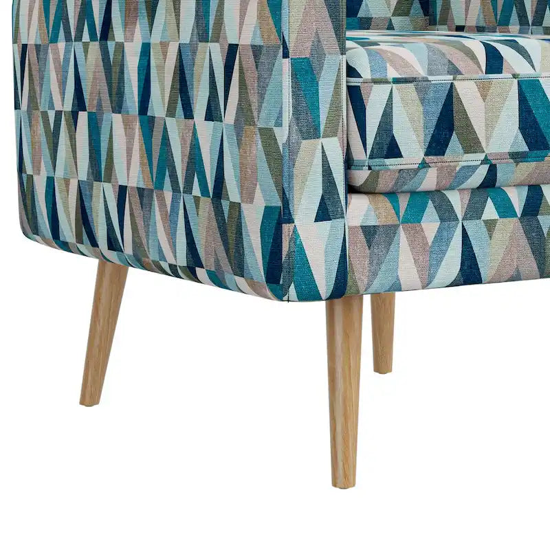 Sillón decorativo con estampado Prism, un asiento, varios colores