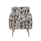 Sillón decorativo con estampado Prism, un asiento, varios colores