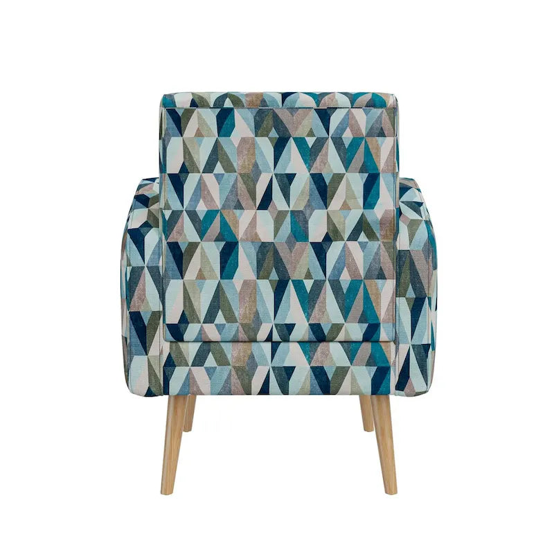 Sillón decorativo con estampado Prism, un asiento, varios colores