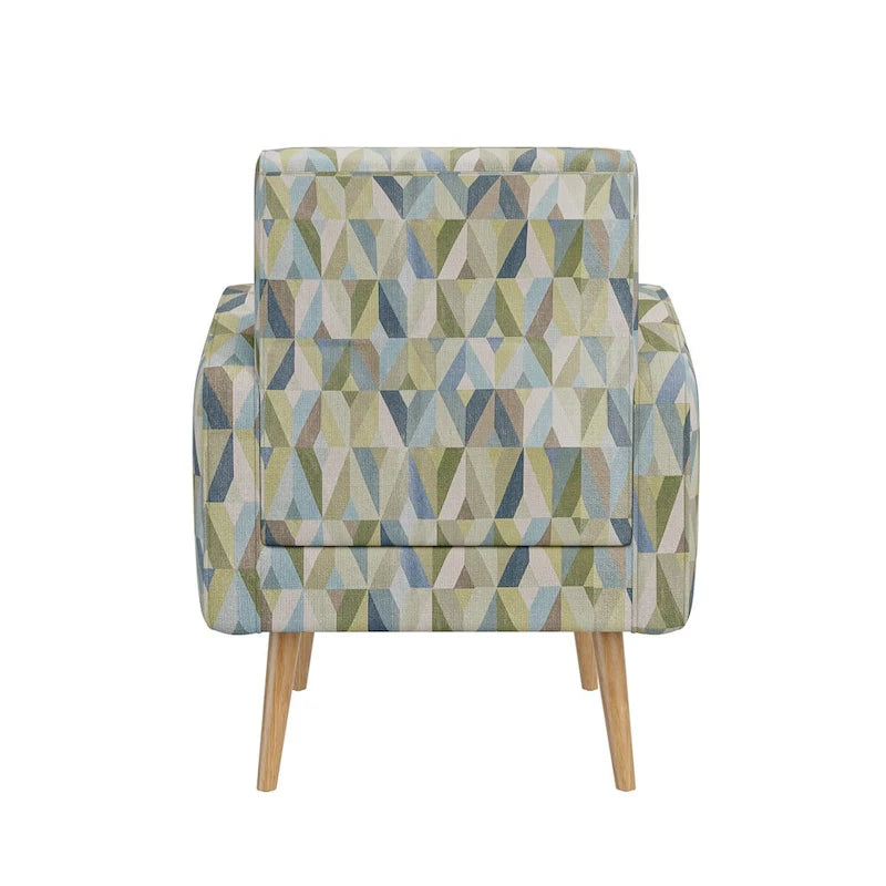 Sillón decorativo con estampado Prism, un asiento, varios colores